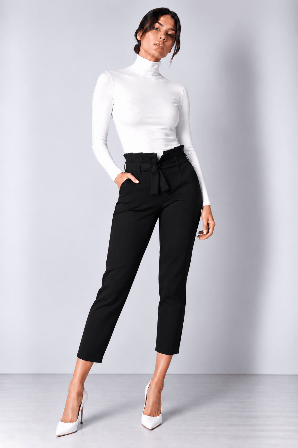 BUYBACK - Paperbag Pencil Pants - EMMYDEVEAUX