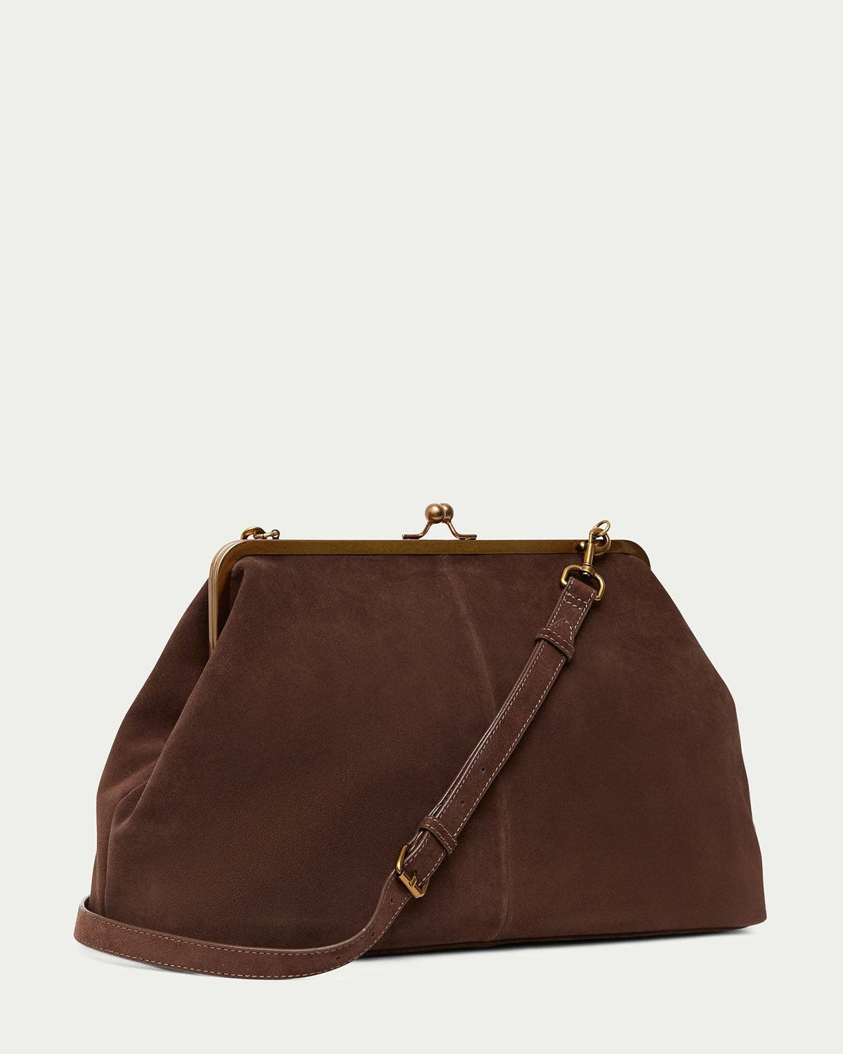 Grace Oversized Clutch w/ Strap - EMMYDEVEAUX