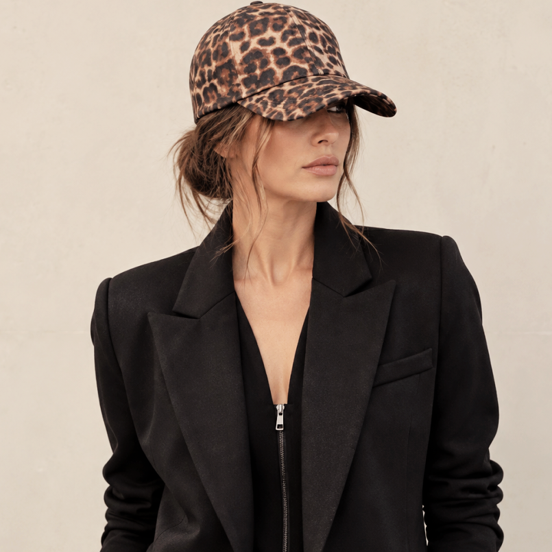 Leopard Canvas Hat