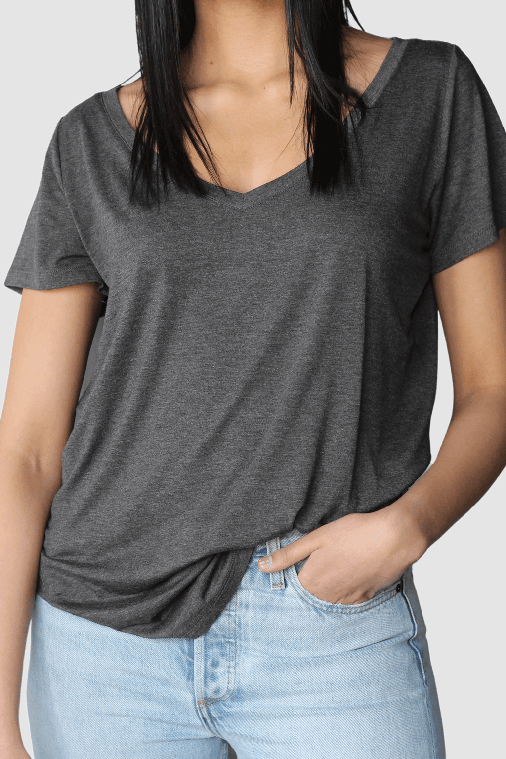 Boyfriend T-Shirt Lighter Weight - EMMYDEVEAUX