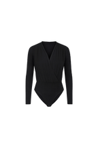 Chiffon Wrap Bodysuit - EMMYDEVEAUX
