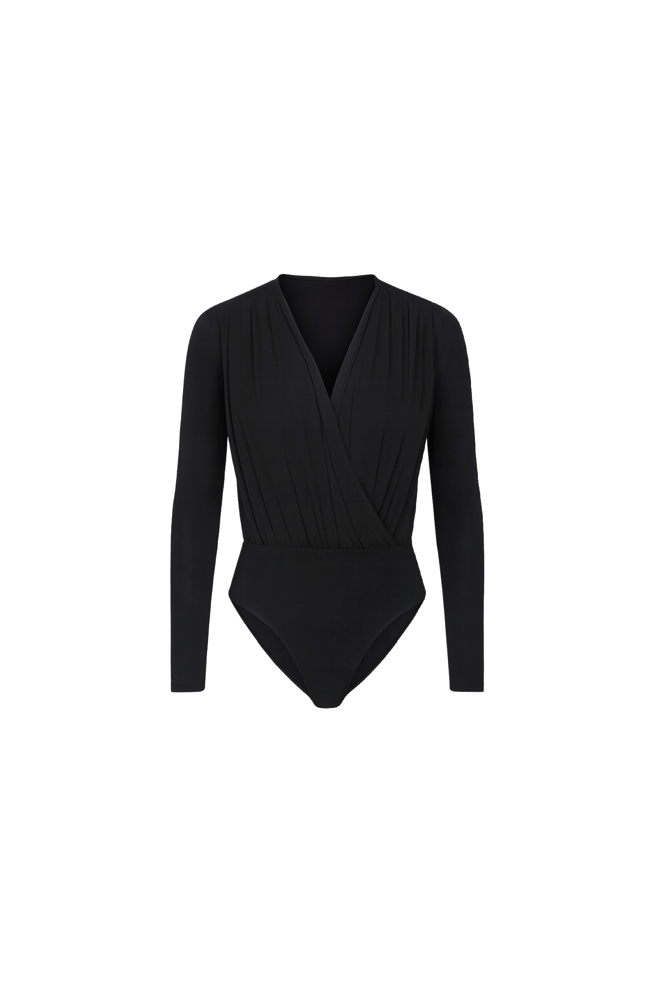 Chiffon Wrap Bodysuit - EMMYDEVEAUX