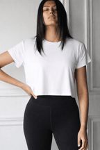 Cropped T-Shirt - EMMYDEVEAUX