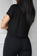 Cropped T-Shirt - EMMYDEVEAUX