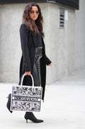 Handmade Beaded Tote - EMMYDEVEAUX