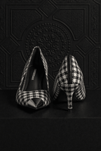 Harper Heel Houndstooth - EMMYDEVEAUX