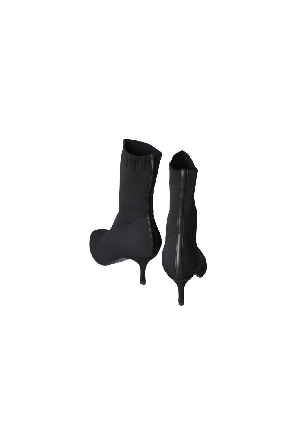 Harper Heel Stretch Sock Boot - EMMYDEVEAUX