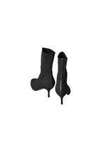 Harper Heel Stretch Sock Boot - EMMYDEVEAUX