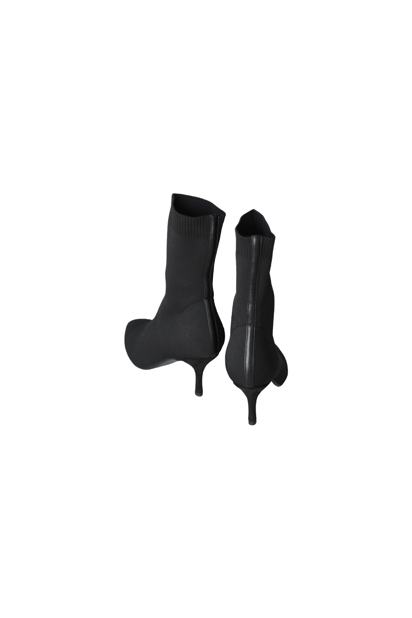 Harper Heel Stretch Sock Boot - EMMYDEVEAUX