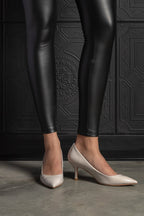 Harper Heel Taupe - EMMYDEVEAUX