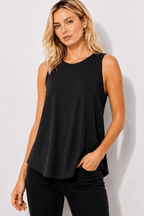 High Neck Boyfriend Tank - EMMYDEVEAUX