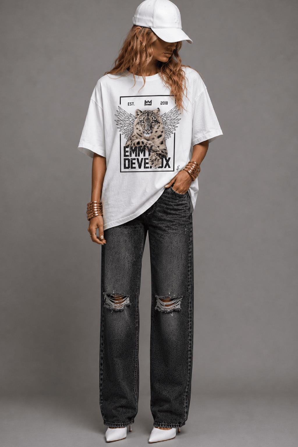 Josh Harnack x EMMYDEVEAUX Band T-Shirt - EMMYDEVEAUX