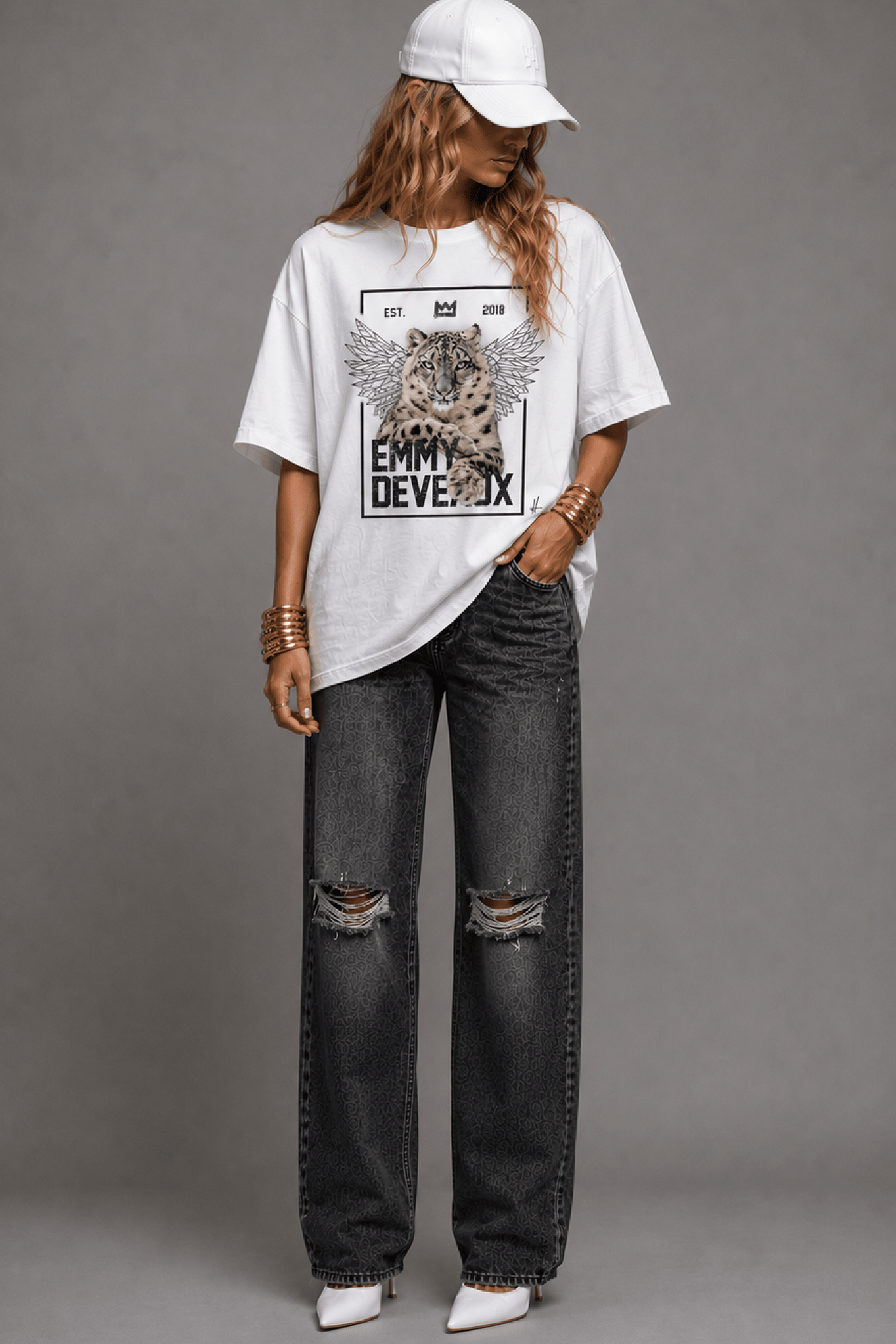 Josh Harnack x EMMYDEVEAUX Band T-Shirt - EMMYDEVEAUX