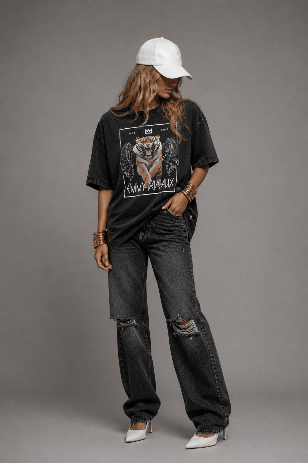 Josh Harnack x EMMYDEVEAUX Band T-Shirt - EMMYDEVEAUX