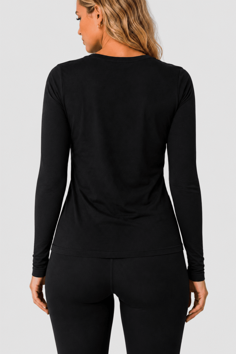 Long Sleeve Crew Neck - EMMYDEVEAUX