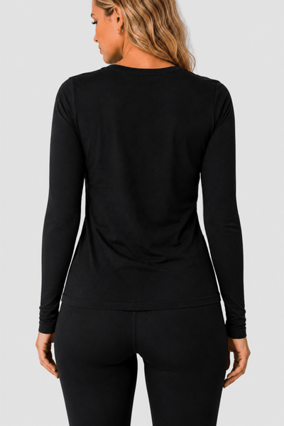 Long Sleeve Crew Neck - EMMYDEVEAUX