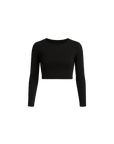 Long Sleeved Crop Top - EMMYDEVEAUX