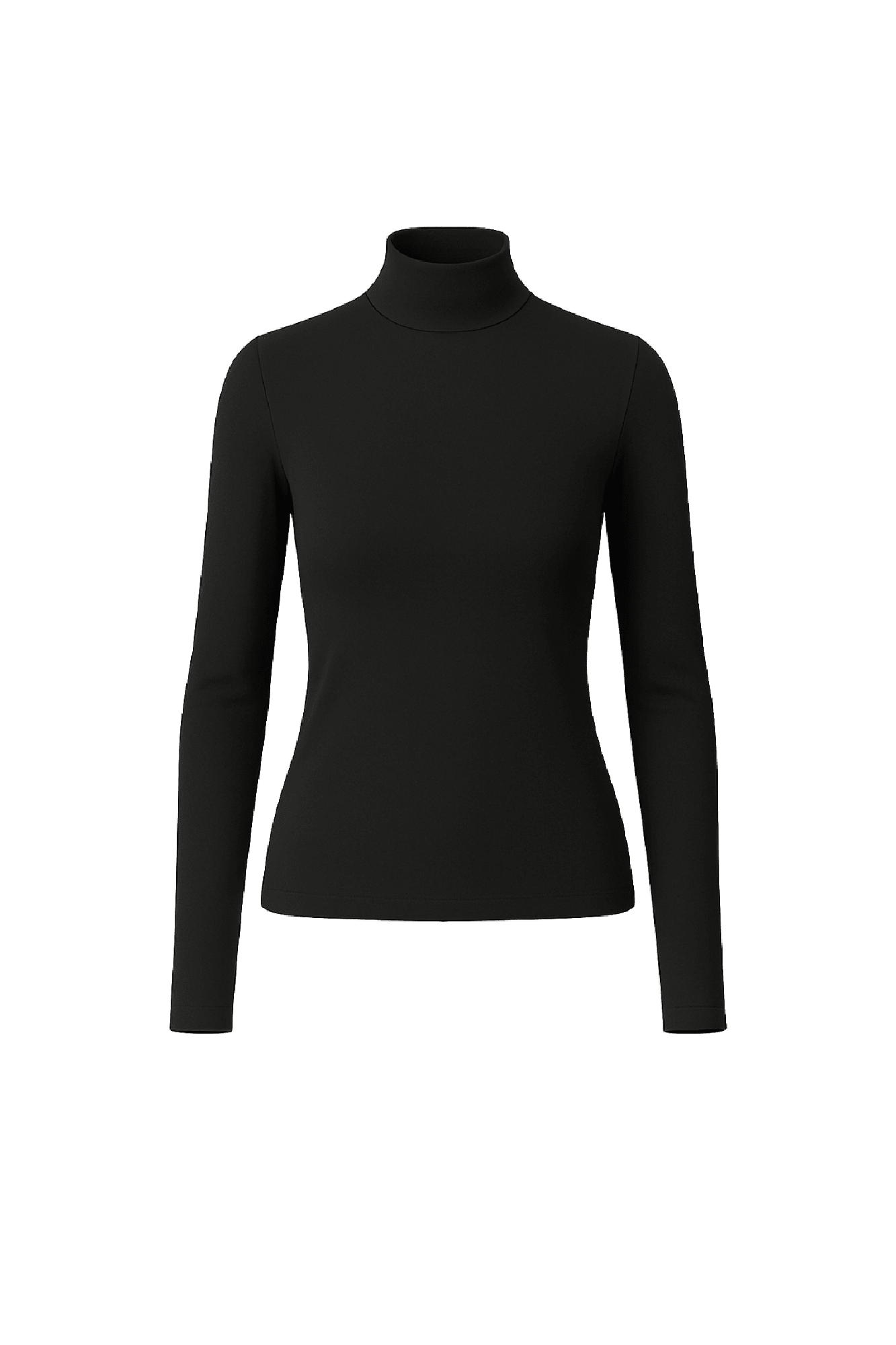 Long Sleeved Turtleneck Shirt - EMMYDEVEAUX