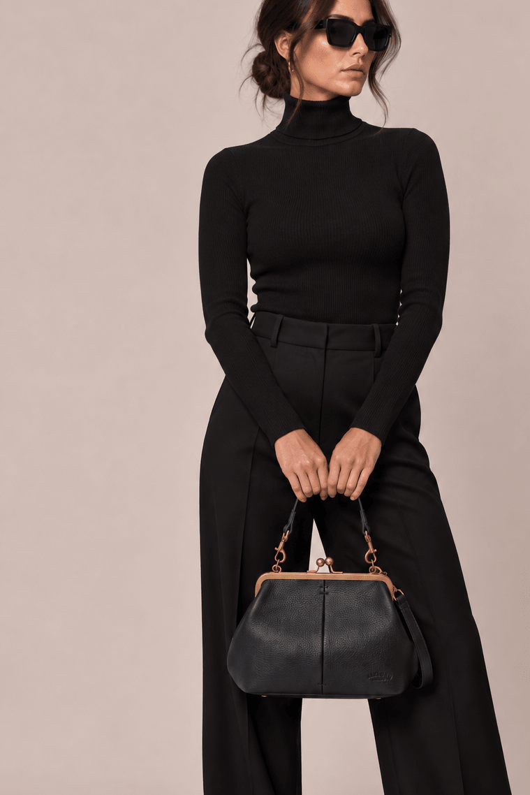Miles Frame Convertible Crossbody - EMMYDEVEAUX