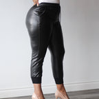 Pleather Joggers - EMMYDEVEAUX