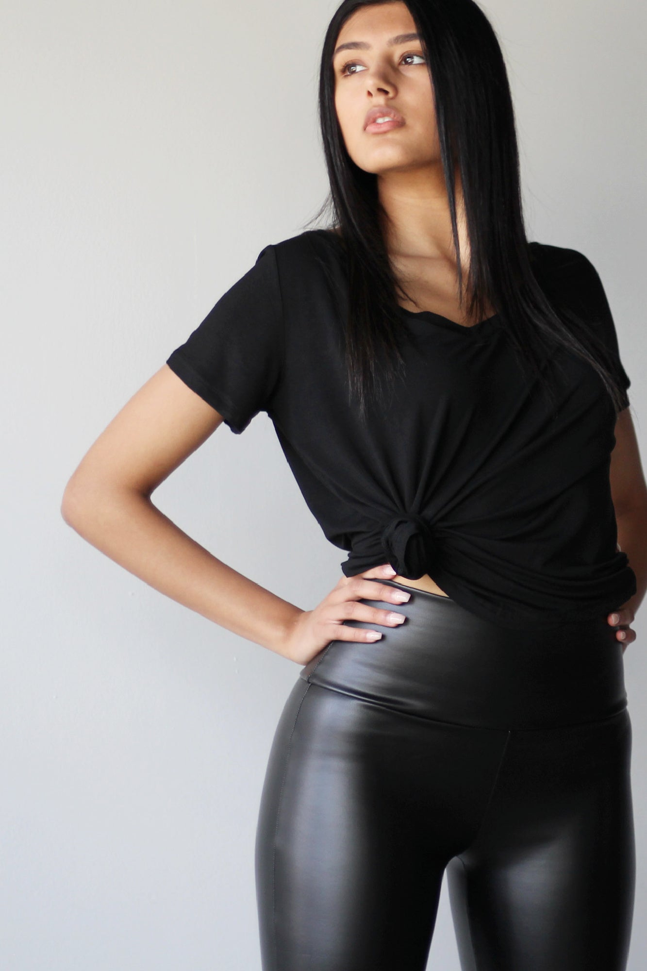 Pleather Leggings - EMMYDEVEAUX