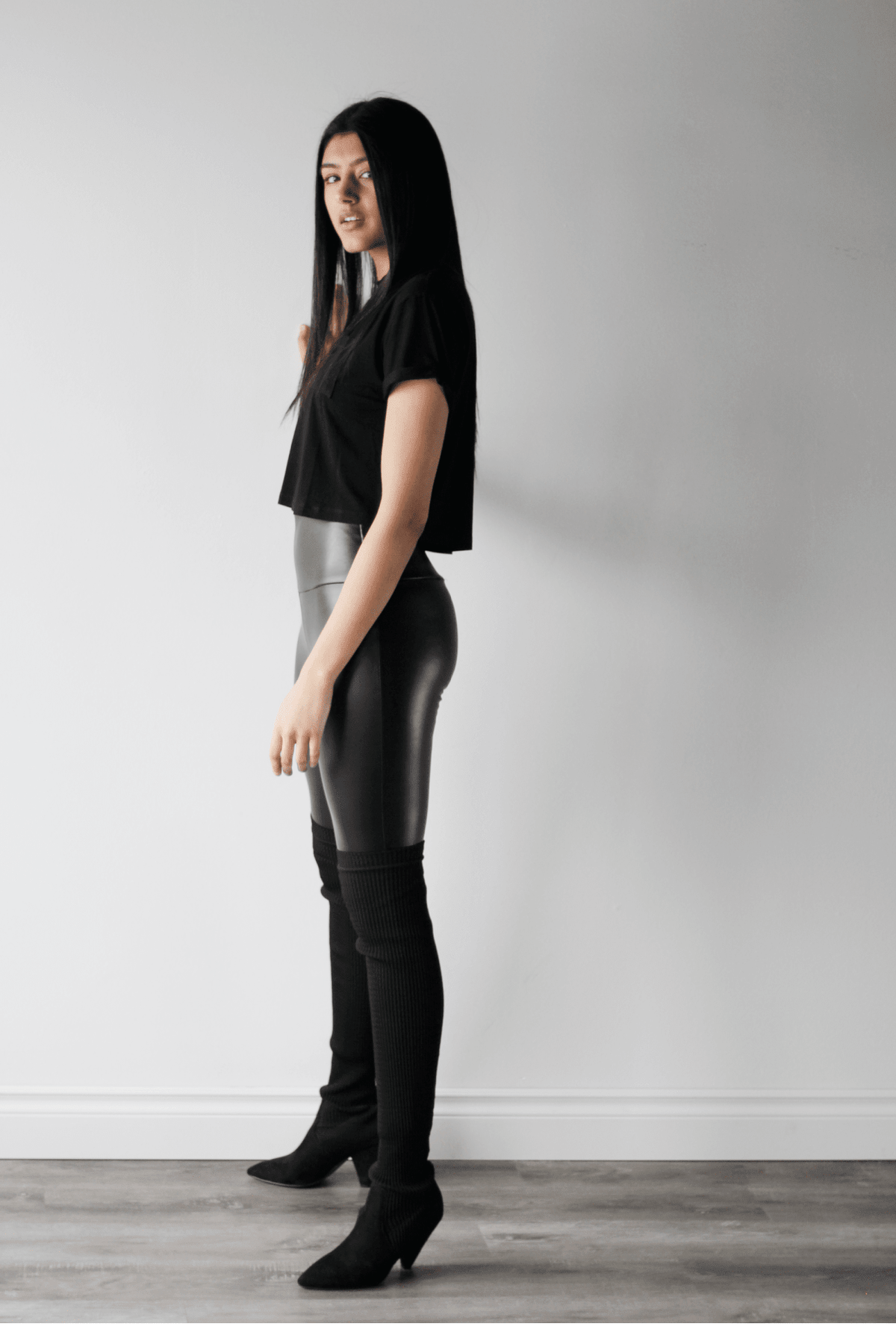 Pleather Leggings - EMMYDEVEAUX