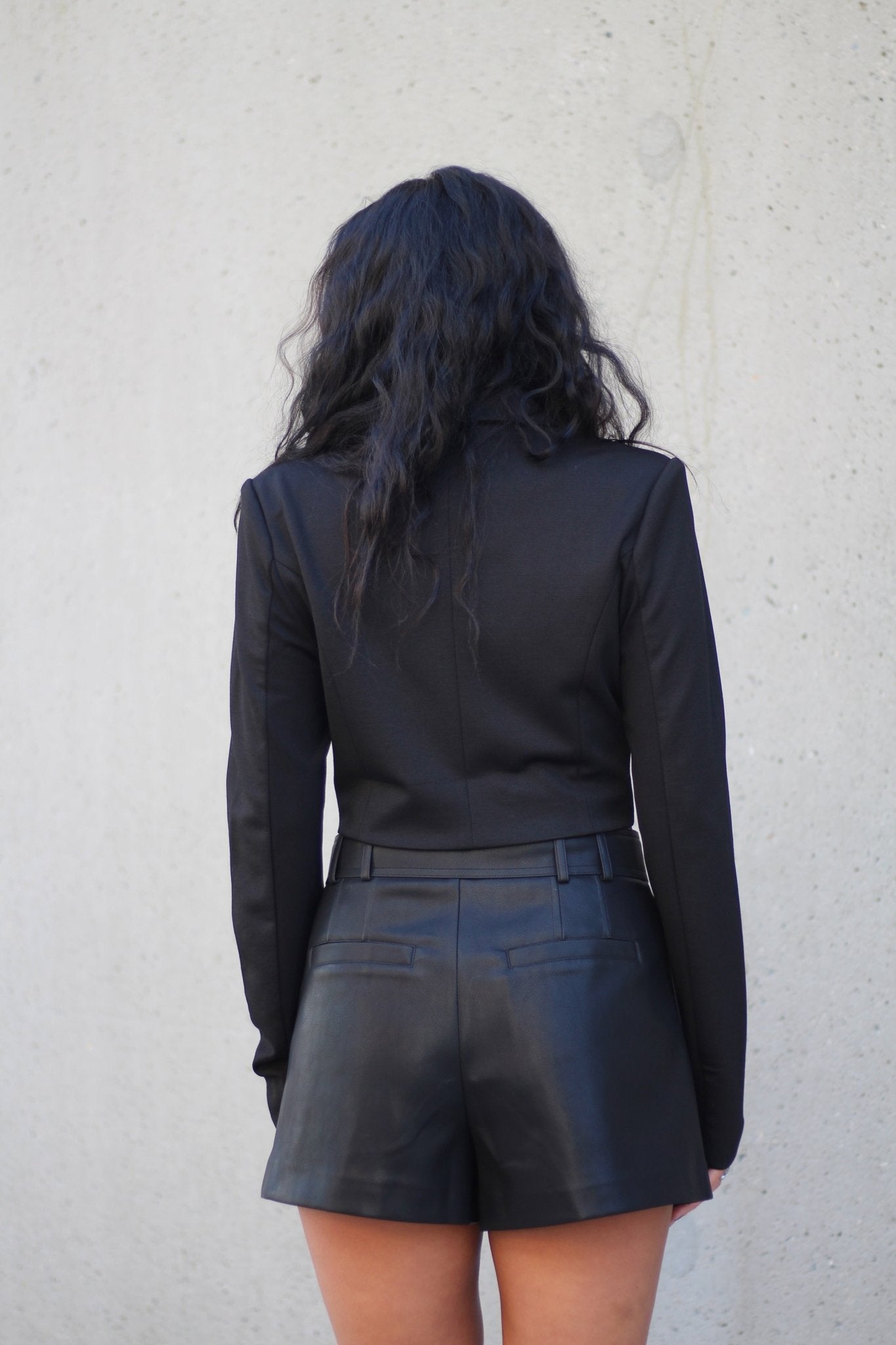 Pleather Shorts - EMMYDEVEAUX