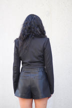 Pleather Shorts - EMMYDEVEAUX