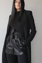 Pleather Shorts - EMMYDEVEAUX