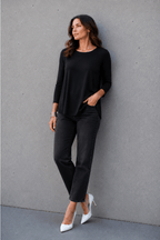 Relaxed 3/4 Sleeve - EMMYDEVEAUX