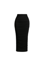 Ruched Maxi Skirt - EMMYDEVEAUX