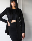 Ruched Maxi Skirt - EMMYDEVEAUX