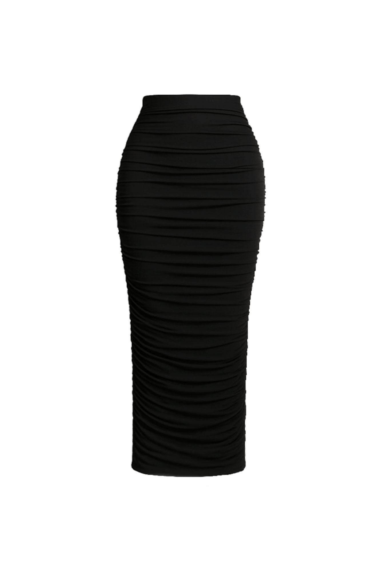 Ruched Maxi Skirt - EMMYDEVEAUX