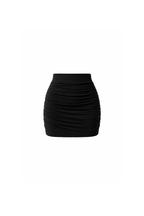 Ruched Mini Skirt - EMMYDEVEAUX