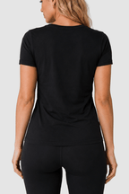 Short Sleeve Crew Neck - EMMYDEVEAUX