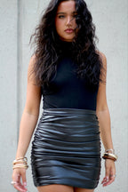 Sleeveless Turtleneck Bodysuit - EMMYDEVEAUX