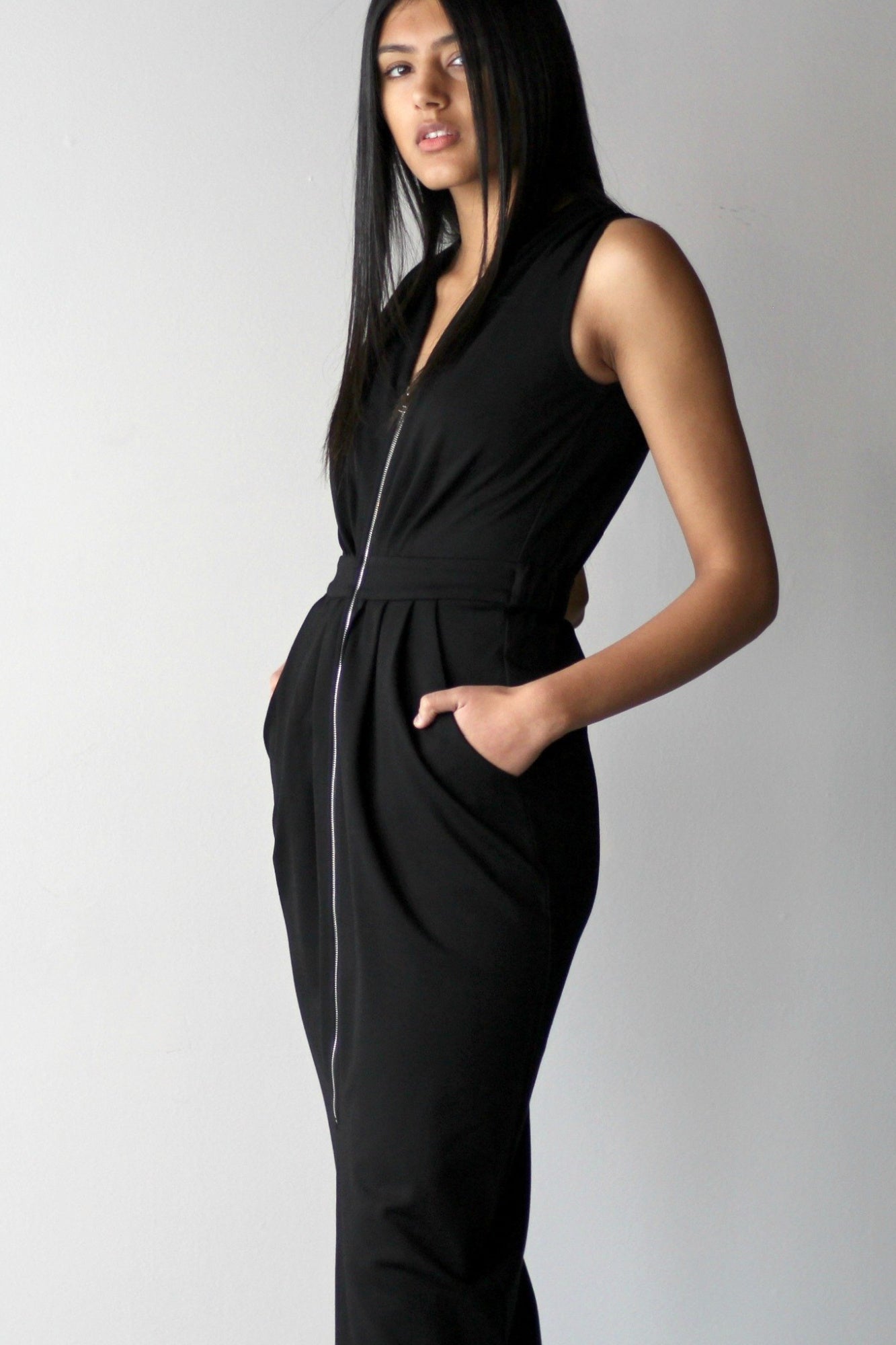 Zipper Dress - EMMYDEVEAUX