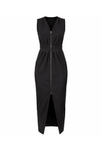 Zipper Dress - EMMYDEVEAUX
