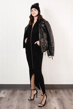 Zipper Dress - EMMYDEVEAUX