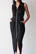 Zipper Dress - EMMYDEVEAUX